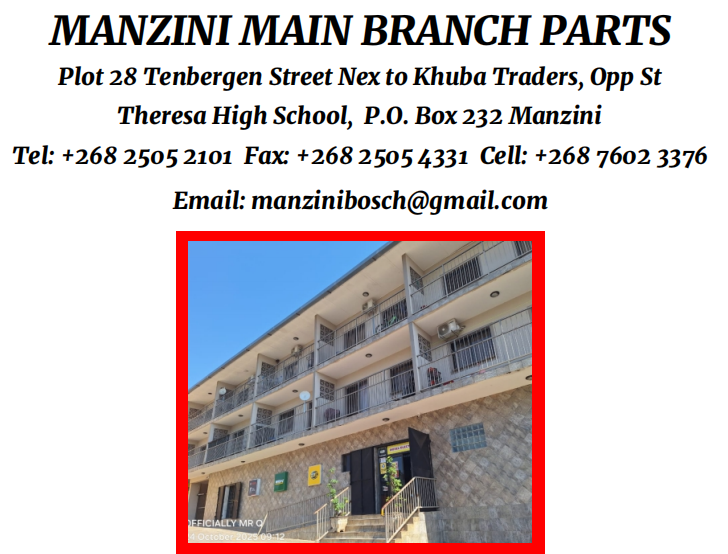Manzini branch location